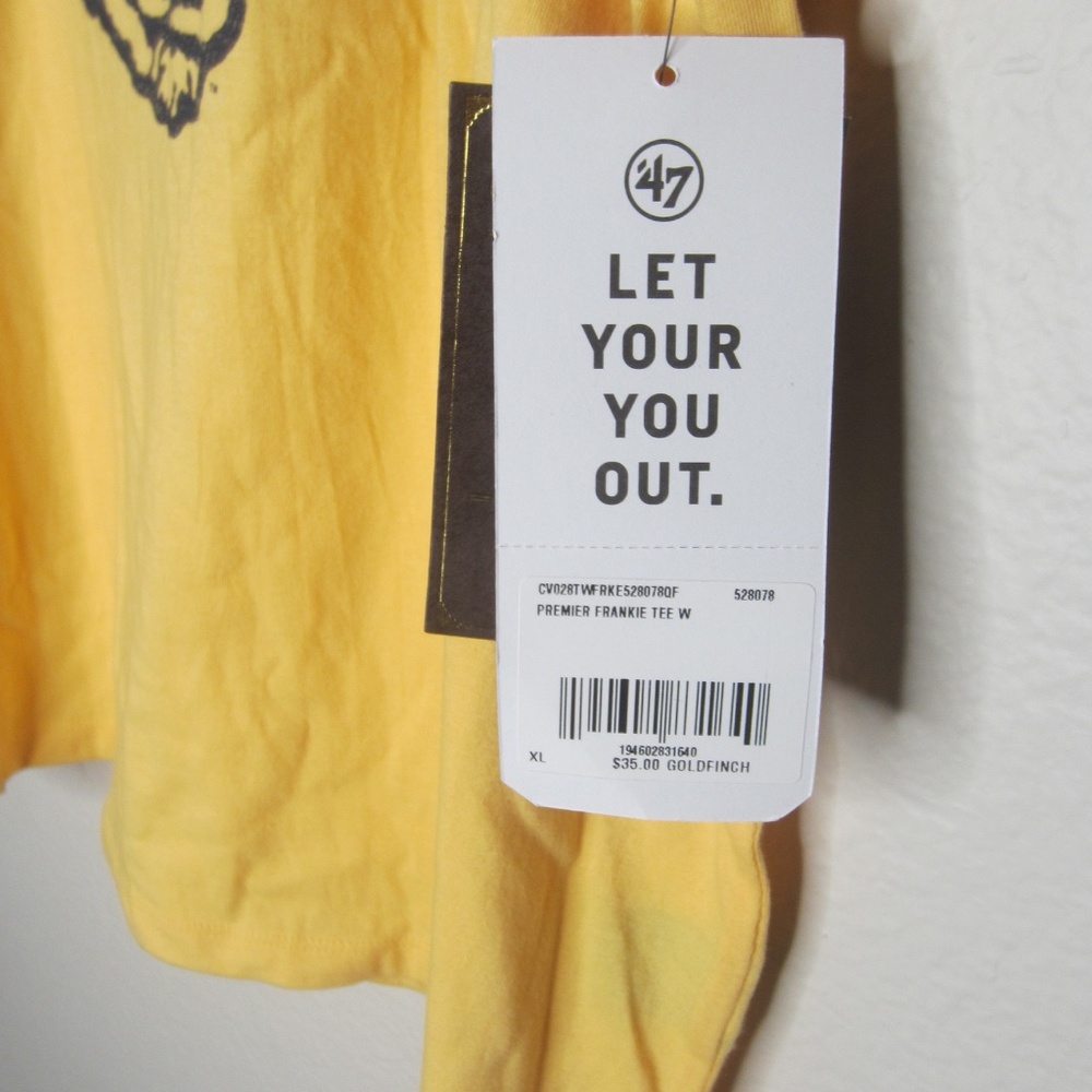 NWT MICHIGAN WOLVERINES VINTAGE PREMIER '47 FRANKIE TEE - Size XL - Picture 4 of 5
